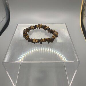 Tiger's Eye Stone Stretch Bracelet